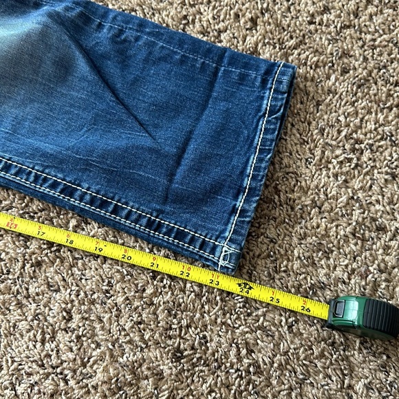 Miss Me Mid-Rise Easy Crop Capri Jeans Women's Size 29 Bling - Picture 16 of 16